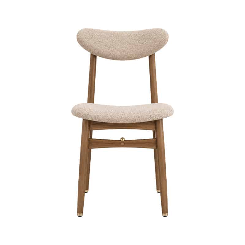 200-190 Chair Creme Boucle Dark Stained Ash pack Shot 8 Olson and Baker - Designer & Contemporary Sofas, Furniture - Olson and Baker showcases original designs from authentic, designer brands. Buy contemporary furniture, lighting, storage, sofas & chairs at Olson + Baker.
