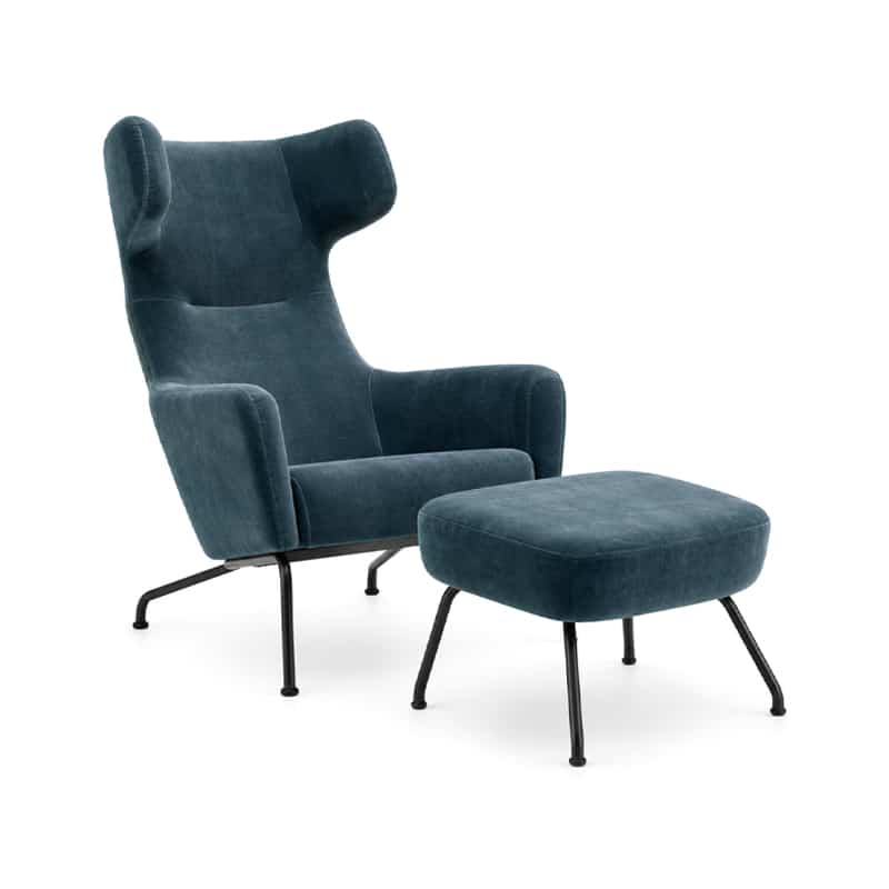 Havana Wing Chair by Olson and Baker - Designer & Contemporary Sofas, Furniture - Olson and Baker showcases original designs from authentic, designer brands. Buy contemporary furniture, lighting, storage, sofas & chairs at Olson + Baker.