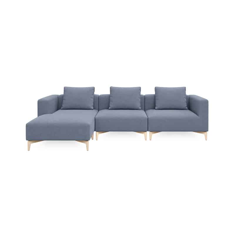 Passion Chaise Sofa Modular by Olson and Baker - Designer & Contemporary Sofas, Furniture - Olson and Baker showcases original designs from authentic, designer brands. Buy contemporary furniture, lighting, storage, sofas & chairs at Olson + Baker.